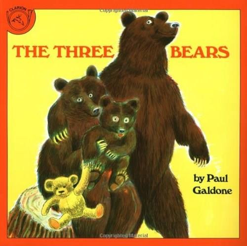 The Three Bears - 9780899194011 by Paul Galdone, 9780899194011
