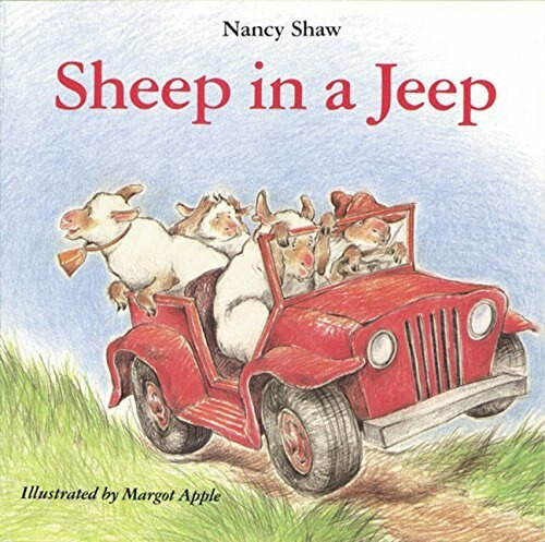 SHEEP IN A JEEP - 9780395470305 by Margot Apple, Nancy E. Shaw, 9780395470305