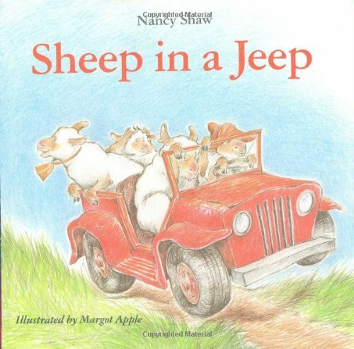 Sheep in a Jeep - 9780395411056 by Margot Apple, Nancy E. Shaw, 9780395411056
