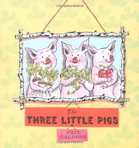 The Three Little Pigs - 9780395288139 by Joanna C. Galdone, Paul Galdone, 9780395288139