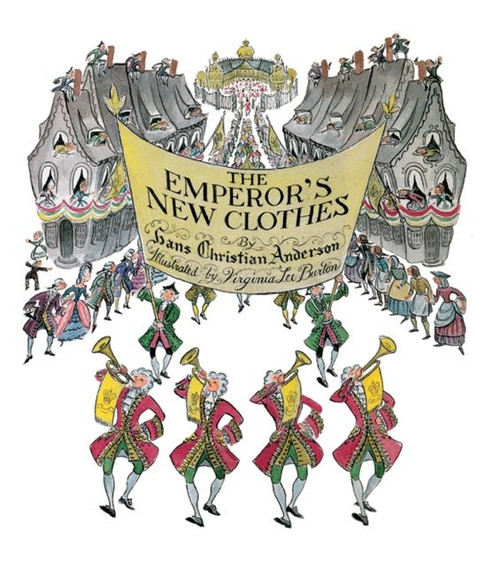 The Emperor's New Clothes - 9780618344208 by Hans Christian Andersen, Virginia Lee Burton, 9780618344208