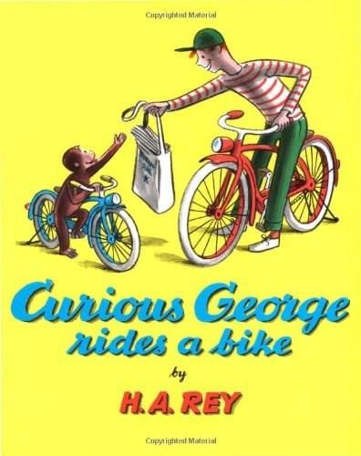Curious George Rides a Bike - 9780395174449 by H. A. Rey, 9780395174449