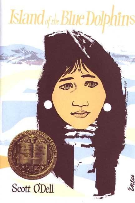 Island of the Blue Dolphins (A Newbery Award Winner) - 9780395069622 by Scott O'Dell, Ted Lewin, 9780395069622