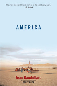 America - 9781844676828 by Jean Baudrillard, Geoff Dyer, 9781844676828