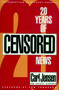 20 Years of Censored News - 9781888363524 by Carl Jensen, Project Censored, Michael Parenti, Tom Tomorrow, 9781888363524