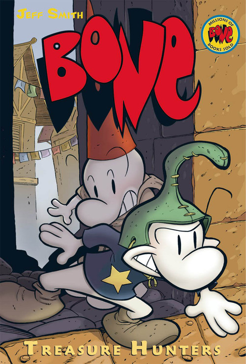 Treasure Hunters: A Graphic Novel (BONE #8) - 9780439706308 by Jeff Smith, Jeff Smith, 9780439706308
