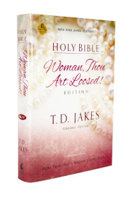 NKJV, Woman Thou Art Loosed, Hardcover, Red Letter (Holy Bible, New King James Version) by T. D. Jakes, Thomas Nelson, 9780718003715