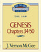 Thru the Bible Vol. 03: The Law (Genesis 34-50) by J. Vernon McGee, 9780785202967