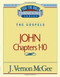 Thru the Bible Vol. 38: The Gospels (John 1-10) by J. Vernon McGee, 9780785206712