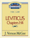 Thru the Bible Vol. 06: The Law (Leviticus 1-14) by J. Vernon McGee, 9780785203155