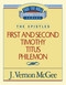 Thru the Bible Vol. 50: The Epistles (1 and   2 Timothy/Titus/Philemon) by J. Vernon McGee, 9780785208020