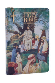 KJV Classic Children's Bible, Seaside Edition, Full-color Illustrations with Zipper (Hardcover) (Holy Bible, King James Version) by Thomas Nelson, 9780840701763