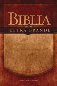 RVR1909, Santa Biblia, Letra grande, Tapa rústica, Palabras de Jesús en rojo (Spanish Edition) by RVR 1909- Reina Valera 1909, 9780899220130