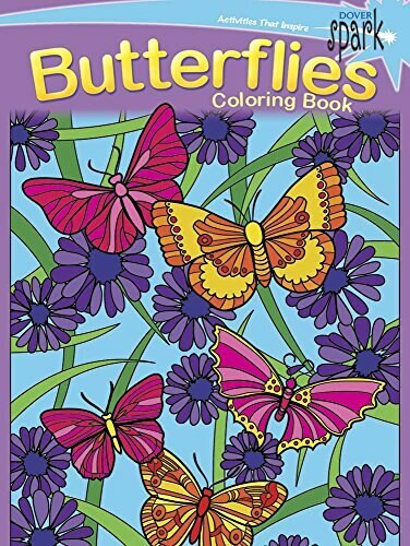 SPARK Butterflies Coloring Book by Jessica Mazurkiewicz, 9780486802176