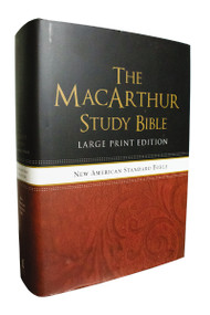 The NASB, MacArthur Study Bible, Large Print, Hardcover, Thumb Indexed, 1995 Text by Thomas Nelson, 9781418542276
