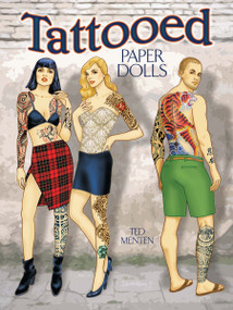Tattooed Paper Dolls by Ted Menten, 9780486797403