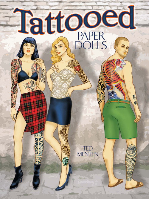 Tattooed Paper Dolls by Ted Menten, 9780486797403