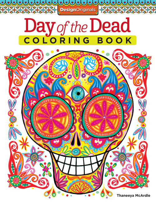 Day of the Dead Coloring Book by Thaneeya McArdle, 9781574219616