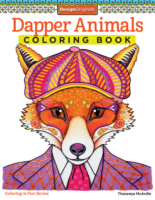 Dapper Animals Coloring Book by Thaneeya McArdle, 9781574219586