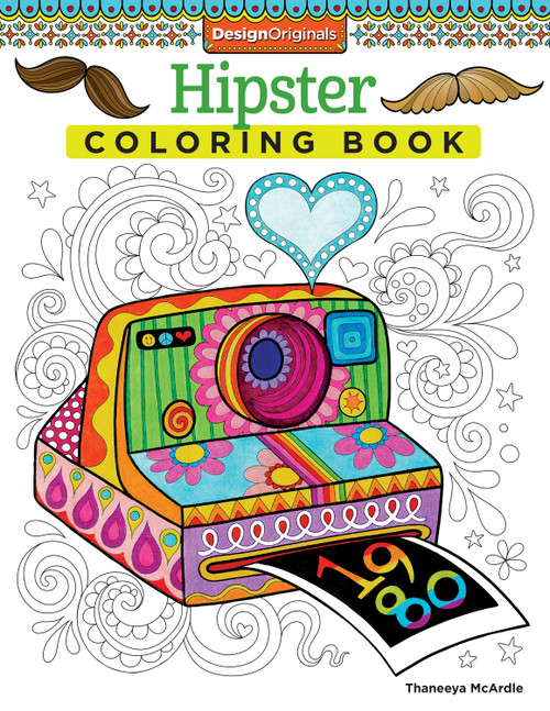 Hipster Coloring Book by Thaneeya McArdle, 9781574219647