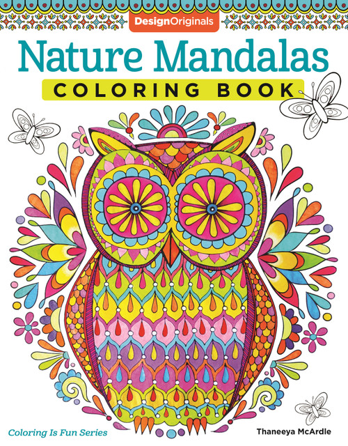 Nature Mandalas Coloring Book by Thaneeya McArdle, 9781574219579