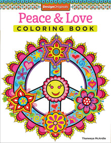 Peace & Love Coloring Book by Thaneeya McArdle, 9781574219630
