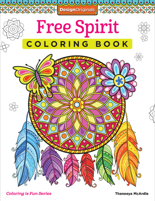 Free Spirit Coloring Book by Thaneeya McArdle, 9781574219975