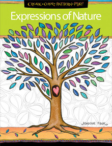 Expressions of Nature Coloring Book by Joanne Fink, 9781574218985