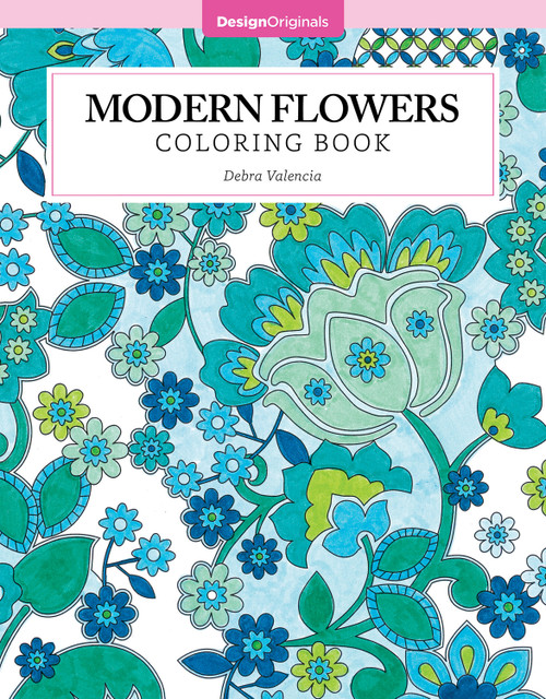 Modern Flowers Coloring Book by Debra Valencia, 9781497200005