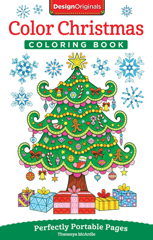 Color Christmas Coloring Book (Perfectly Portable Pages) by Thaneeya McArdle, 9781497200814
