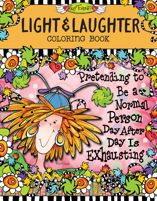 Light & Laughter Coloring Book by Suzy Toronto, 9781497201569