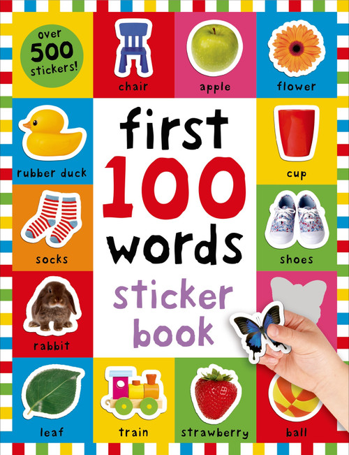 First 100 Stickers: Words (Over 500 Stickers) by Roger Priddy, 9780312518998