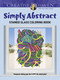 Creative Haven Simply Abstract Stained Glass Coloring Book by Jessica Mazurkiewicz, 9780486798318