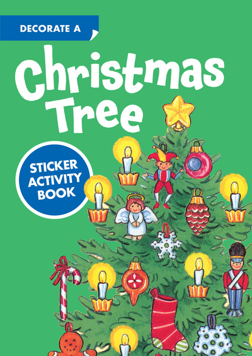 Decorate a Christmas Tree Sticker Activity Book by Cathy Beylon, 9780486281049