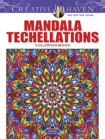 Creative Haven Mandala Techellations Coloring Book by John Wik, 9780486805221
