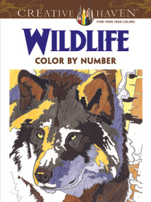 Creative Haven Wildlife Color by Number Coloring Book by Diego Jourdan Pereira, 9780486798561