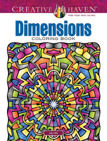 Creative Haven Dimensions Coloring Book by John Wik, Creative Haven, 9780486795393