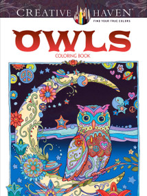 Creative Haven Owls Coloring Book by Marjorie Sarnat, 9780486796642