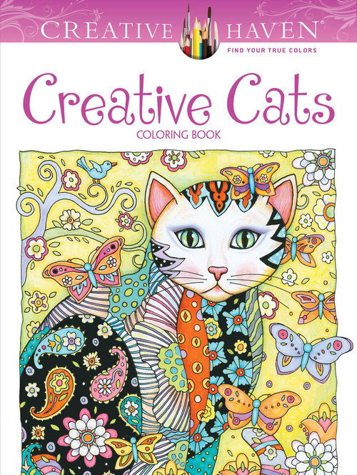 Creative Haven Creative Cats Coloring Book by Marjorie Sarnat, 9780486789644