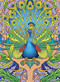 Art Nouveau Peacock Notebook (Miniature Edition) by Marty Noble, 9780486801520