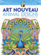 Creative Haven Art Nouveau Animal Designs Coloring Book by Marty Noble, 9780486493107