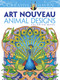 Creative Haven Art Nouveau Animal Designs Coloring Book by Marty Noble, 9780486493107