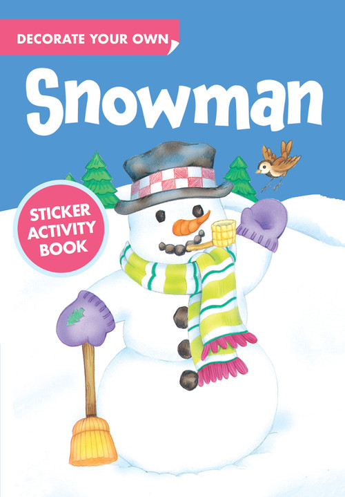 Decorate a Snowman with 35 Stickers by Cathy Beylon, 9780486405070