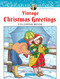 Creative Haven Vintage Christmas Greetings Coloring Book by Marty Noble, 9780486791890