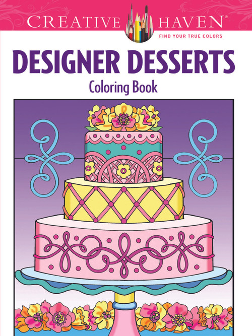 Creative Haven Designer Desserts Coloring Book by Eileen Rudisill Miller, 9780486496320