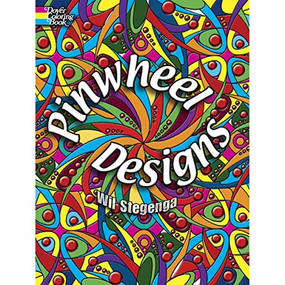 Pinwheel Designs Coloring Book by Wil Stegenga, 9780486462271