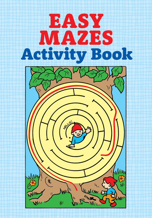 Easy Mazes Activity Book by Anna Pomaska, 9780486255316