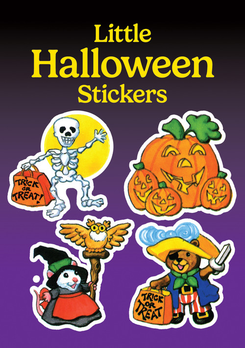 Little Halloween Stickers by Nina Barbaresi, 9780486263908