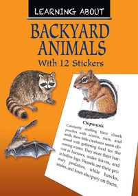 Learning About Backyard Animals by Sy Barlowe, 9780486405346