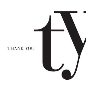 Thank You - 9781938298301 by Amelia Riedler